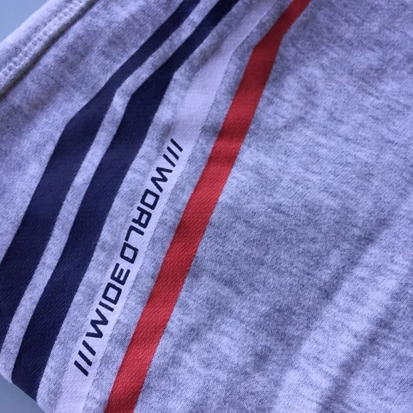 MOSSIMO boys track pants WIDE WORLD boys sweatpants sz 12 grey blue green red - Picture 3 of 14